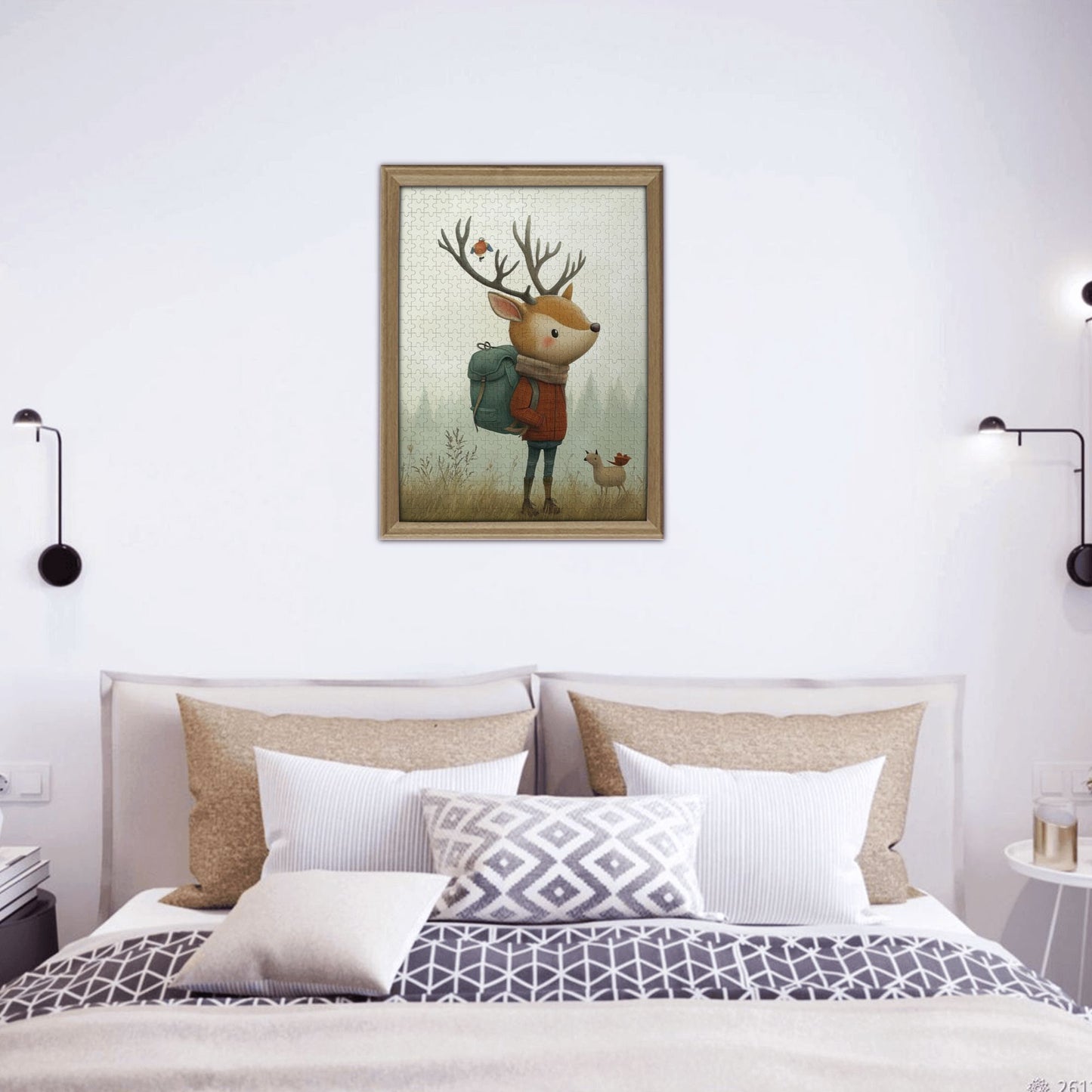 Exquisite 500-Piece Puzzle - Classic Landscape Series, Finished Size 38 x 53 cm