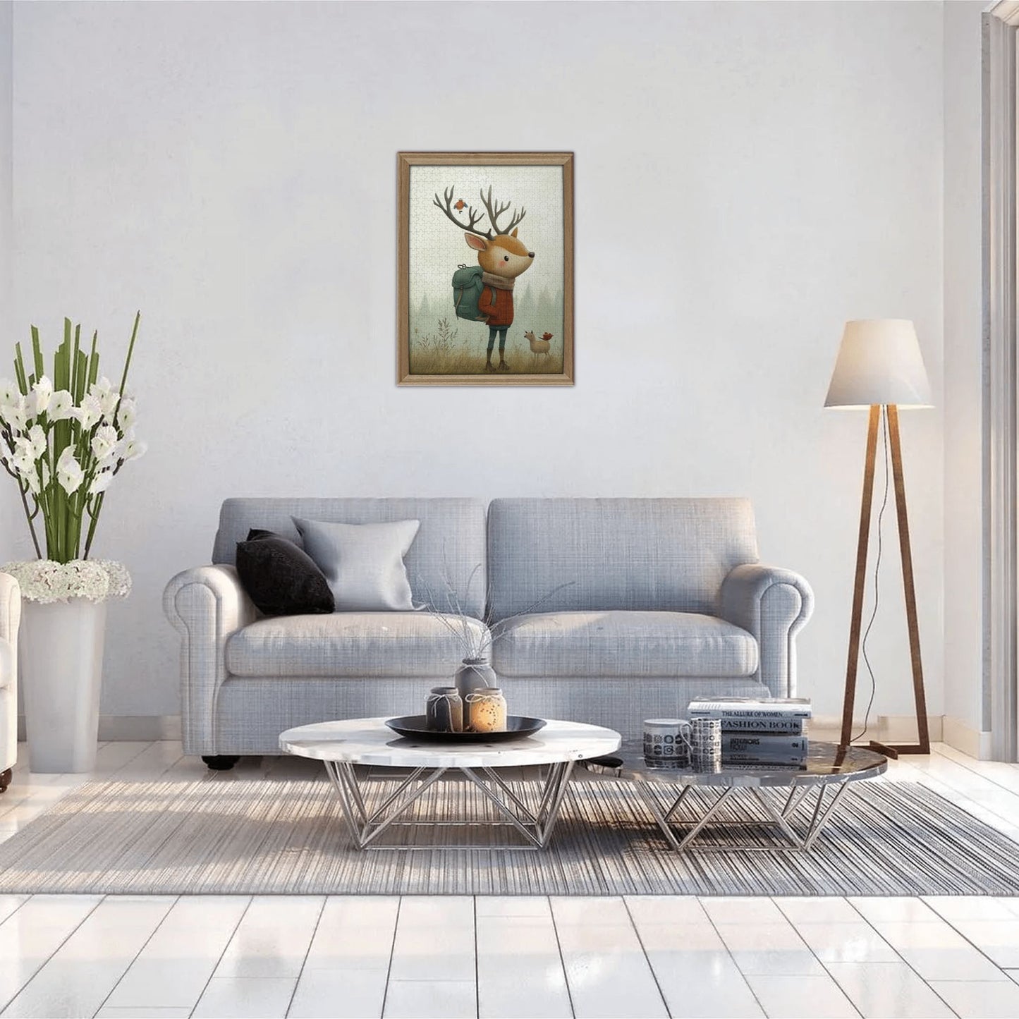 Exquisite 500-Piece Puzzle - Classic Landscape Series, Finished Size 38 x 53 cm