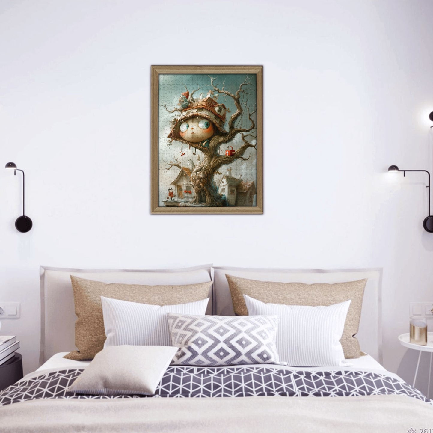 Fairytale Treehouse Jigsaw Puzzle - 500-Piece Creative Artistic Puzzle